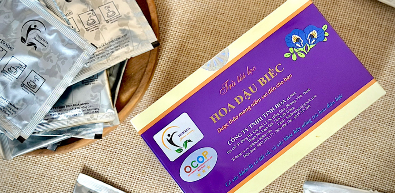 Trà Túi Lọc Hoa Đậu Biếc